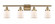 Bell - 4 Light - 36 inch - Brushed Brass - Bath Vanity Light (3442|916-4W-BB-G51-LED)