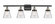 Cone - 4 Light - 36 inch - Black Antique Brass - Bath Vanity Light (3442|916-4W-BAB-G64-LED)