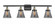 Cone - 4 Light - 36 inch - Black Antique Brass - Bath Vanity Light (3442|916-4W-BAB-G63)