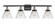 Cone - 4 Light - 38 inch - Black Antique Brass - Bath Vanity Light (3442|916-4W-BAB-G42)
