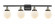 Beacon - 4 Light - 36 inch - Black Antique Brass - Bath Vanity Light (3442|916-4W-BAB-G201-6-LED)