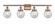 Beacon - 4 Light - 36 inch - Antique Copper - Bath Vanity Light (3442|916-4W-AC-G204-6-LED)