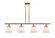 Cone - 4 Light - 48 inch - Brushed Brass - Stem Hung - Island Light (3442|916-4I-BB-G41)