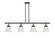 Cone - 4 Light - 48 inch - Black Antique Brass - Stem Hung - Island Light (3442|916-4I-BAB-G64-LED)