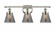 Cone - 3 Light - 26 inch - Polished Nickel - Bath Vanity Light (3442|916-3W-PN-G63)