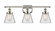 Cone - 3 Light - 26 inch - Polished Nickel - Bath Vanity Light (3442|916-3W-PN-G62-LED)