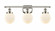 Beacon - 3 Light - 26 inch - Polished Nickel - Bath Vanity Light (3442|916-3W-PN-G201-6-LED)