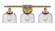 Bell - 3 Light - 28 inch - Brushed Brass - Bath Vanity Light (3442|916-3W-BB-G74)