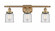 Bell - 3 Light - 26 inch - Brushed Brass - Bath Vanity Light (3442|916-3W-BB-G52)