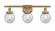 Beacon - 3 Light - 26 inch - Brushed Brass - Bath Vanity Light (3442|916-3W-BB-G204-6-LED)