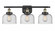 Bell - 3 Light - 28 inch - Black Antique Brass - Bath Vanity Light (3442|916-3W-BAB-G74)