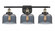 Bell - 3 Light - 28 inch - Black Antique Brass - Bath Vanity Light (3442|916-3W-BAB-G73)