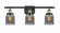 Bell - 3 Light - 26 inch - Black Antique Brass - Bath Vanity Light (3442|916-3W-BAB-G53)