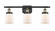 Bell - 3 Light - 26 inch - Black Antique Brass - Bath Vanity Light (3442|916-3W-BAB-G51)