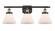 Cone - 3 Light - 28 inch - Black Antique Brass - Bath Vanity Light (3442|916-3W-BAB-G41-LED)