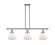 Cone - 3 Light - 36 inch - Polished Nickel - Stem Hung - Island Light (3442|916-3I-PN-G41)