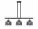 Bell - 3 Light - 36 inch - Black Antique Brass - Stem Hung - Island Light (3442|916-3I-BAB-G73)