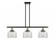 Bell - 3 Light - 36 inch - Black Antique Brass - Stem Hung - Island Light (3442|916-3I-BAB-G72)