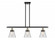 Cone - 3 Light - 36 inch - Black Antique Brass - Stem Hung - Island Light (3442|916-3I-BAB-G62)