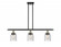 Bell - 3 Light - 36 inch - Black Antique Brass - Stem Hung - Island Light (3442|916-3I-BAB-G54)