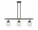 Bell - 3 Light - 36 inch - Black Antique Brass - Stem Hung - Island Light (3442|916-3I-BAB-G52)