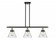 Cone - 3 Light - 36 inch - Black Antique Brass - Stem Hung - Island Light (3442|916-3I-BAB-G44)