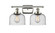 Bell - 2 Light - 18 inch - Polished Nickel - Bath Vanity Light (3442|916-2W-PN-G74-LED)