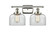 Bell - 2 Light - 18 inch - Polished Nickel - Bath Vanity Light (3442|916-2W-PN-G72)