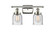 Bell - 2 Light - 16 inch - Polished Nickel - Bath Vanity Light (3442|916-2W-PN-G54-LED)