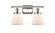 Cone - 2 Light - 16 inch - Polished Nickel - Bath Vanity Light (3442|916-2W-PN-G61-LED)