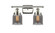 Bell - 2 Light - 16 inch - Polished Nickel - Bath Vanity Light (3442|916-2W-PN-G53-LED)