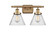 Cone - 2 Light - 18 inch - Brushed Brass - Bath Vanity Light (3442|916-2W-BB-G44-LED)