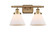 Cone - 2 Light - 18 inch - Brushed Brass - Bath Vanity Light (3442|916-2W-BB-G41)