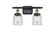 Bell - 2 Light - 16 inch - Black Antique Brass - Bath Vanity Light (3442|916-2W-BAB-G52)