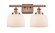 Bell - 2 Light - 18 inch - Antique Copper - Bath Vanity Light (3442|916-2W-AC-G71)