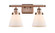 Cone - 2 Light - 16 inch - Antique Copper - Bath Vanity Light (3442|916-2W-AC-G61)