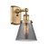 Cone - 1 Light - 6 inch - Brushed Brass - Sconce (3442|916-1W-BB-G63-LED)