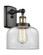 Bell - 1 Light - 8 inch - Black Antique Brass - Sconce (3442|916-1W-BAB-G72)
