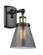 Cone - 1 Light - 6 inch - Black Antique Brass - Sconce (3442|916-1W-BAB-G63-LED)
