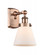 Cone - 1 Light - 6 inch - Antique Copper - Sconce (3442|916-1W-AC-G61)