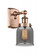 Bell - 1 Light - 5 inch - Antique Copper - Sconce (3442|916-1W-AC-G53-LED)