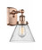 Cone - 1 Light - 8 inch - Antique Copper - Sconce (3442|916-1W-AC-G44-LED)