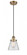Cone - 1 Light - 6 inch - Brushed Brass - Cord hung - Mini Pendant (3442|916-1P-BB-G62-LED)
