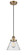 Cone - 1 Light - 8 inch - Brushed Brass - Cord hung - Mini Pendant (3442|916-1P-BB-G44)