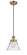Cone - 1 Light - 8 inch - Brushed Brass - Cord hung - Mini Pendant (3442|916-1P-BB-G42-LED)