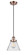 Cone - 1 Light - 8 inch - Antique Copper - Cord hung - Mini Pendant (3442|916-1P-AC-G44-LED)