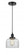 Bell - 1 Light - 8 inch - Matte Black - Cord hung - Mini Pendant (3442|616-1PH-BK-G72)