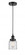 Bell - 1 Light - 5 inch - Matte Black - Cord hung - Mini Pendant (3442|616-1PH-BK-G52-LED)