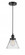 Cone - 1 Light - 8 inch - Matte Black - Cord hung - Mini Pendant (3442|616-1PH-BK-G42)