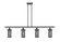Bleecker - 4 Light - 48 inch - Matte Black - Stem hung - Island Light (3442|516-4I-BK-CE219)